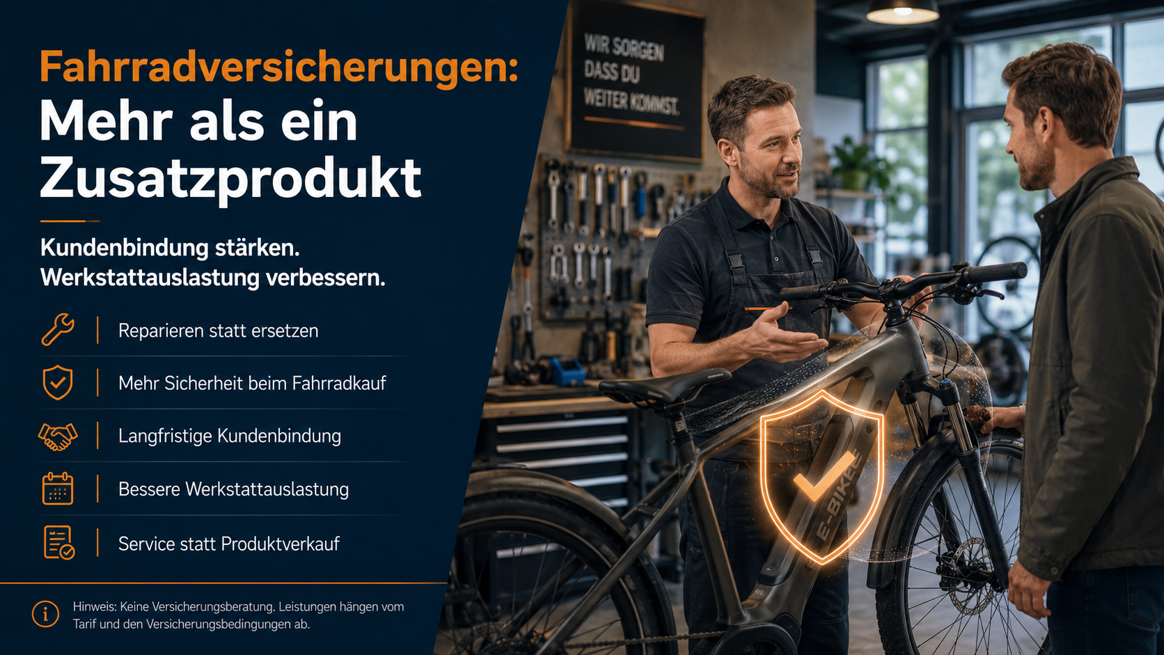 Fahrradversicherungen im Fahrradbetrieb: Mehr als ein Zusatzprodukt